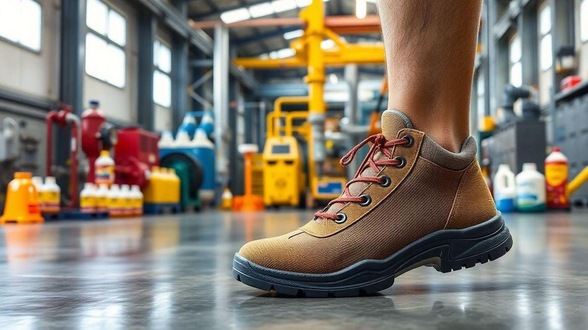 Características dos Calçados com Resistência Química Características dos Calçados com Resistência Química