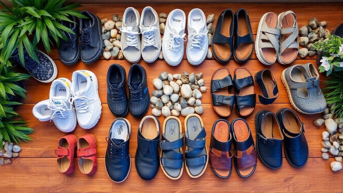 Fatores a Considerar na Escolha dos Calçados
