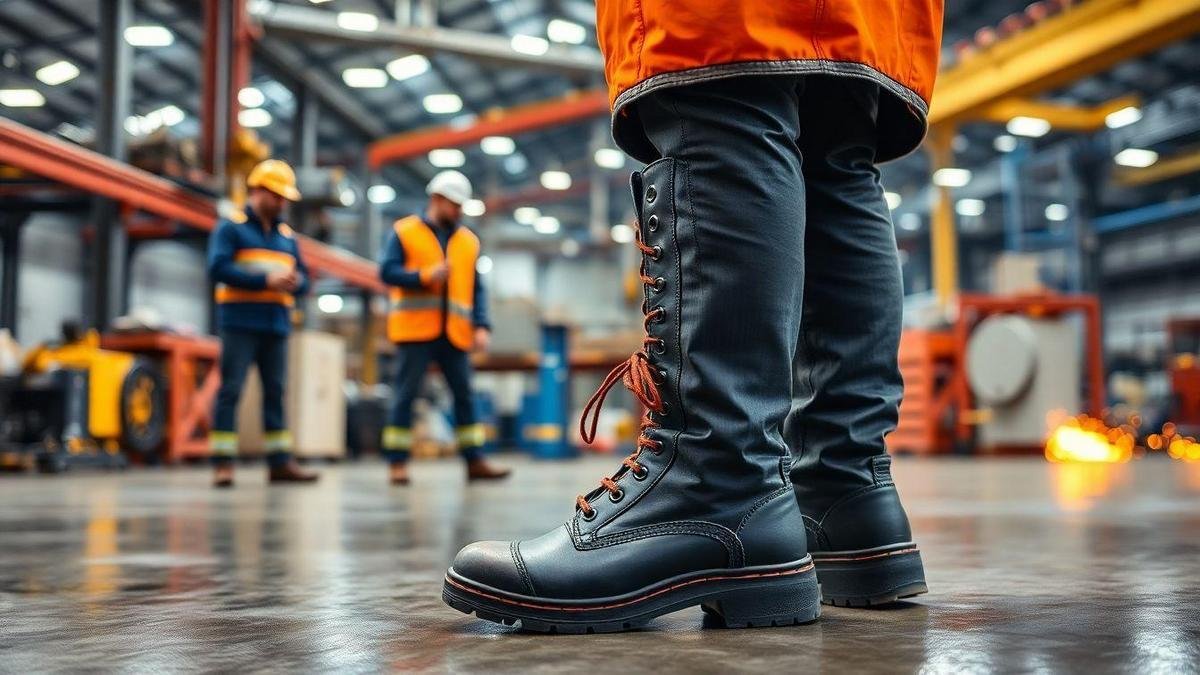 Importância das Botas de Segurança para Altas Temperaturas