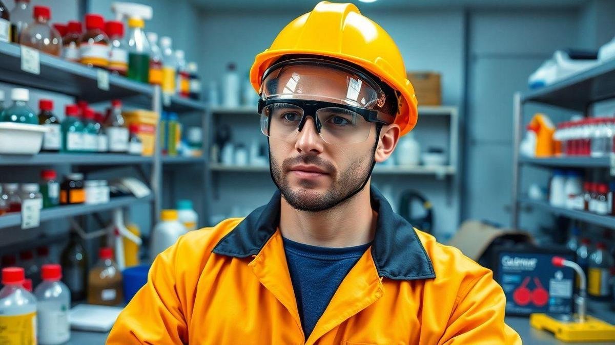 Importância dos EPIs para a Segurança no Trabalho com Produtos Químicos