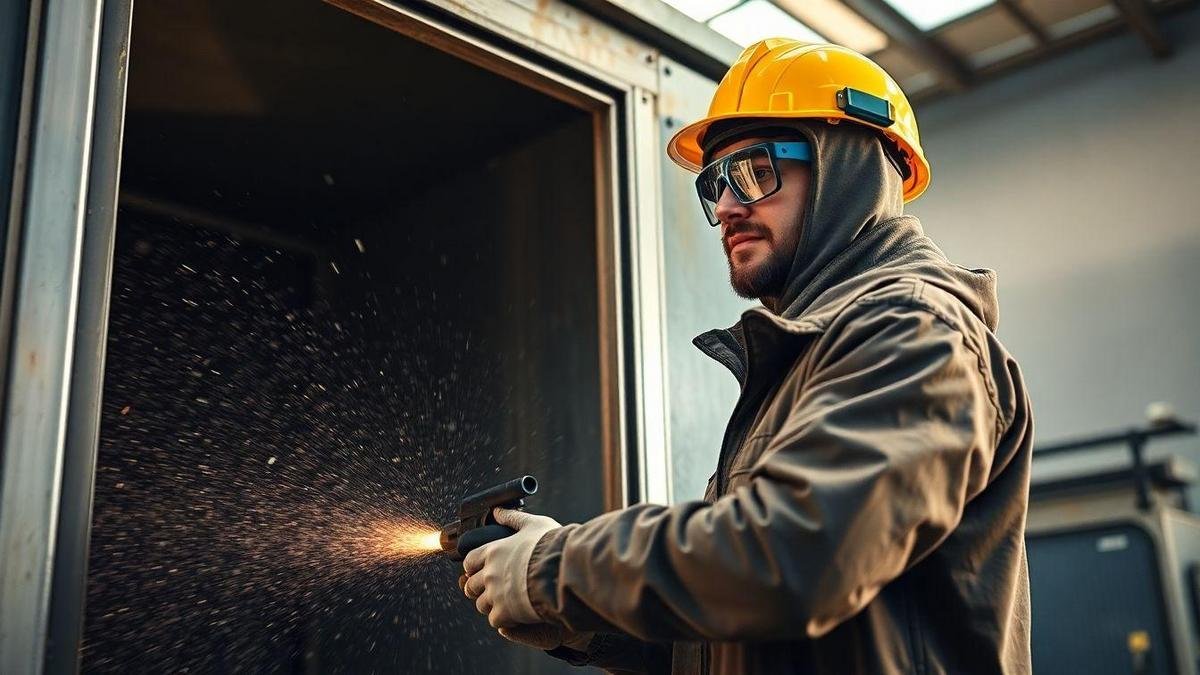 Riscos Associados ao Jateamento e a Necessidade de EPIs