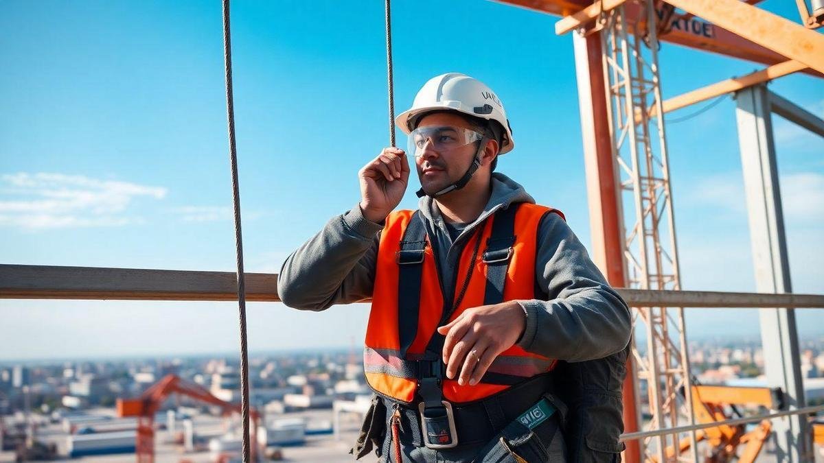 A importância da linha de vida em trabalhos em altura