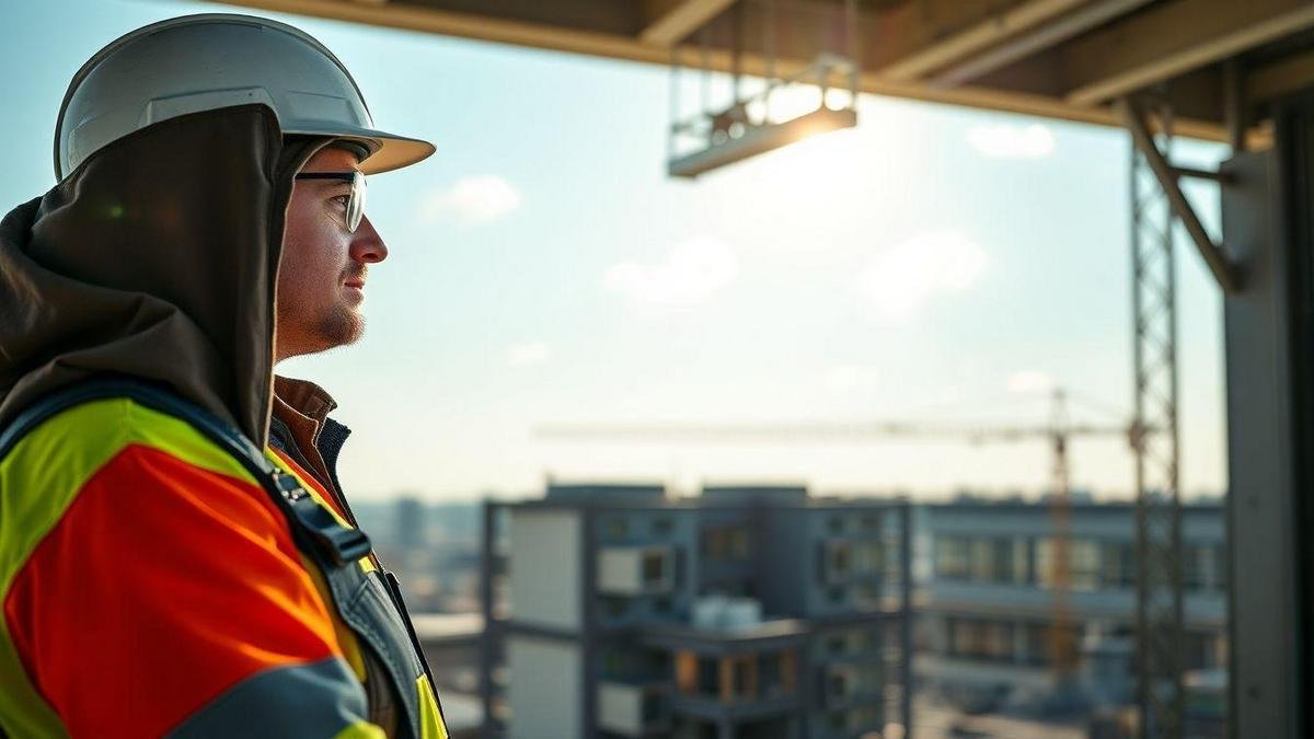 Equipamentos de proteção e linha de vida