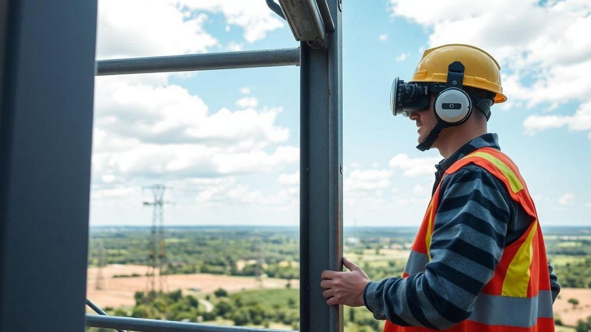 Identificação dos Riscos de Quedas em Torres e Postes Elevados