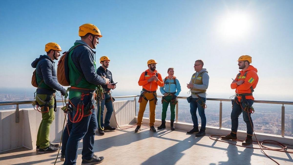 Introdução ao Treinamento para Uso de Equipamentos de Resgate em Altura