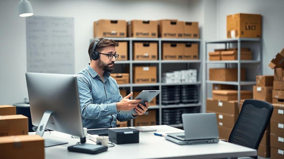 Suporte Técnico Oferecido aos Clientes para Transporte e Armazenamento