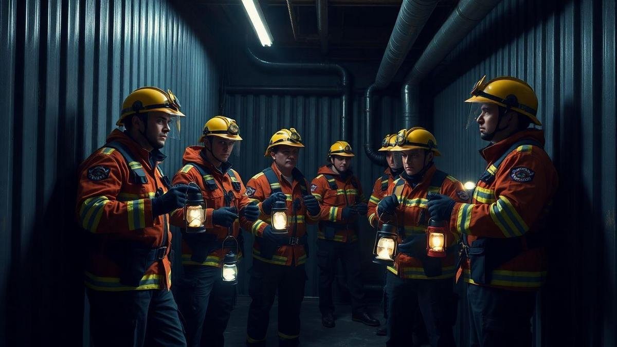 Treinamento de Resgate em Ambientes Confinados