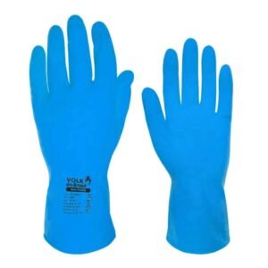 LUVA LATEX MULTIUSO VOLK - CA.10695/45629, AZUL, P