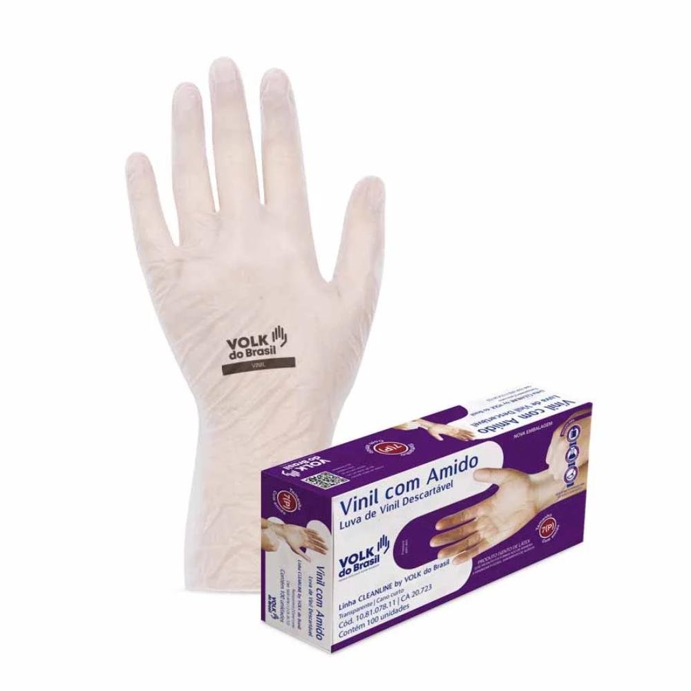 LUVA VINIL C/ AMIDO VOLK - CA. 20723