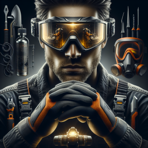 Óculos de Proteção com Lentes Resistentes para Profissionais ao Ar Livre