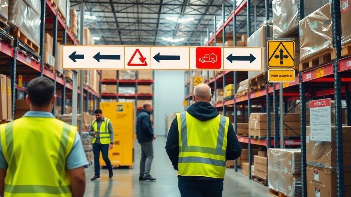 Eficiência Logística Através de Sinalização Adequada Eficiência Logística Através de Sinalização Adequada