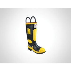 BOTA B.ACO BOMBEIRO INDUSTRIAL PALMILHA ACO C/FORRO HB014C HERCULES - CA.9992