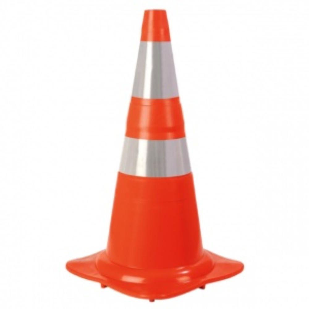 CONE NORMA NBR15071 75CM FAIXA REFLETIVA