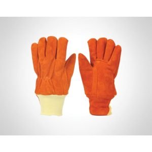 LUVA COURO TERMICA HJ700BO P.MALHA PARA-ARAMIDA HERCULES- CA.20659