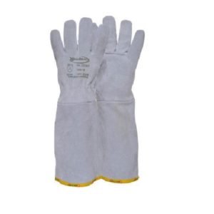 LUVA DE VAQUETA MISTA PUNHO 15 RASPA VALCAN - CA.25387