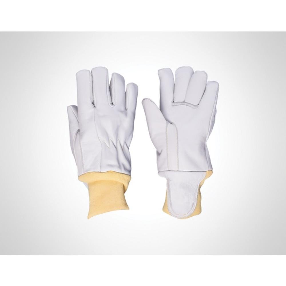 LUVA VAQUETA HJ700BV BOMBEIRO LINHA PARA-ARAMIDA HERCULES - CA.31986