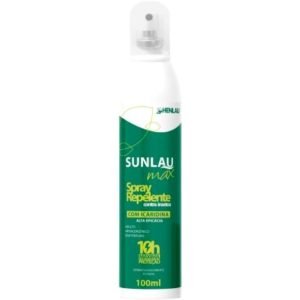 SPRAY REPELENTE MAX ICARIDINA 10HR 100ML SUNLAU HENLAU