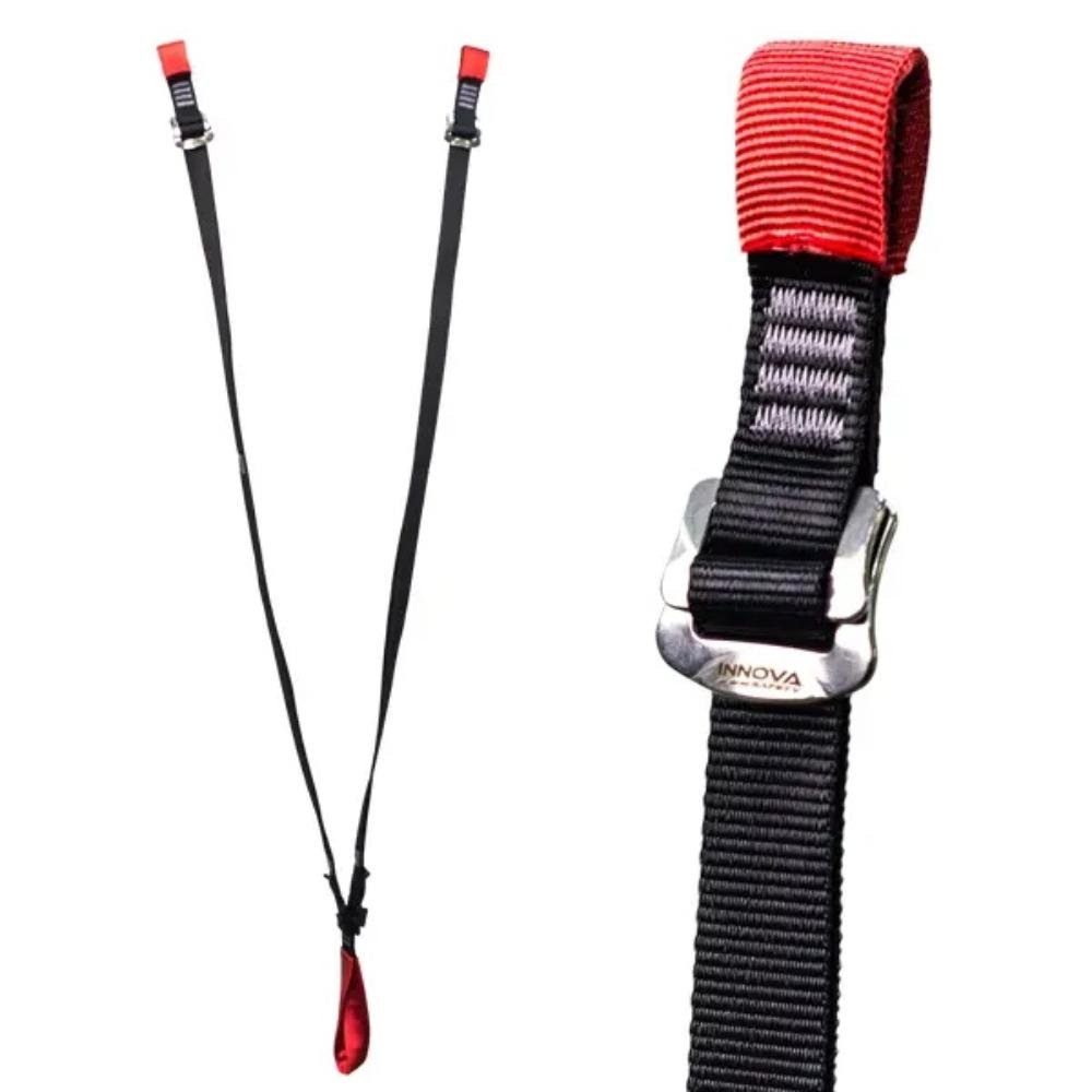 TALABARTE DUPLO TIROLESA C/ REGULAGEM 1.20 MTS INNOVA SAFETY