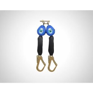 TRAVA-QUEDAS RETRATIL DUPLO FITA MINI HTQR020YMINI 1,80M HERCULES